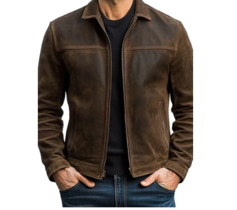 Veste en cuir personnalisée Orlando Tyrrell Oil Pull-Up